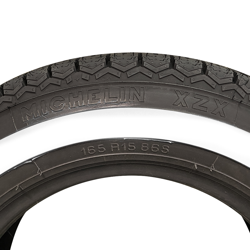 FLAT4 ONLINE SHOP / MICHELIN ホワイトリボン ラジアルタイヤ 165R15 XZX